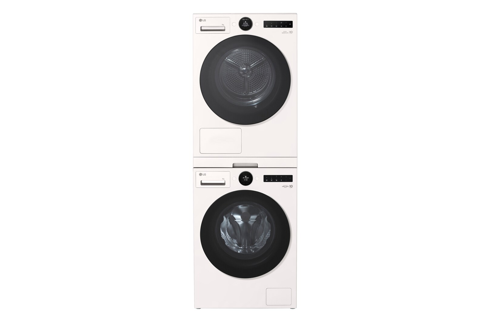 LG Tussenstuk Wasmachine/Droger Wit | Wasmachine Stapalen | LG VX, DK2W