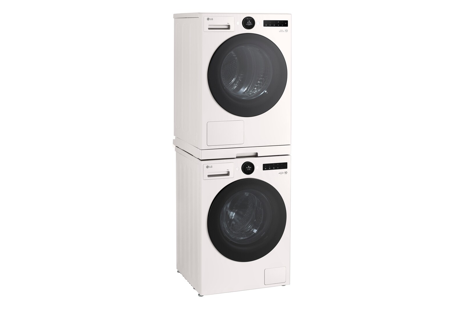 LG Tussenstuk Wasmachine/Droger Wit | Wasmachine Stapalen | LG VX, DK2W