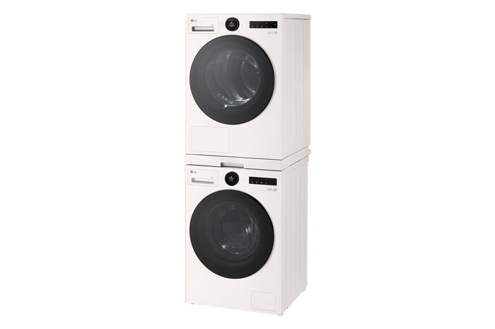 LG Tussenstuk Wasmachine/Droger Wit | Wasmachine Stapalen | LG VX, DK2W