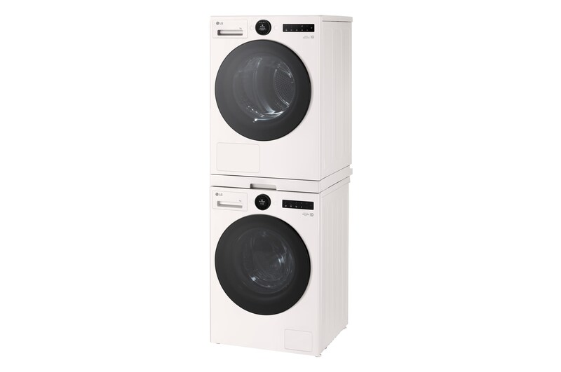 LG Tussenstuk Wasmachine/Droger Wit | Wasmachine Stapalen | LG VX, DK2W