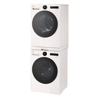 LG Tussenstuk Wasmachine/Droger Wit | Wasmachine Stapalen | LG VX, DK2W