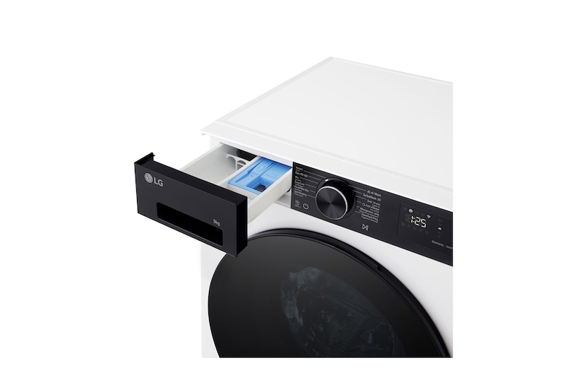 LG 9kg Wasmachine Wit | AI DD™ | TurboWash360˚™ | Steam™ | LG NL, F4X5009THB