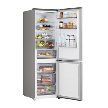 LG 333L Koel‑vriescombinatie Zilver | DoorCooling+™ | LinearCooling™ | Fresh Balancer™ | LG NL, GBBS514CPY