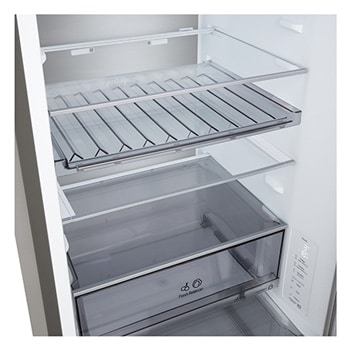 LG 333L Koel‑vriescombinatie Zilver | DoorCooling+™ | LinearCooling™ | Fresh Balancer™ | LG NL, GBBS514CPY