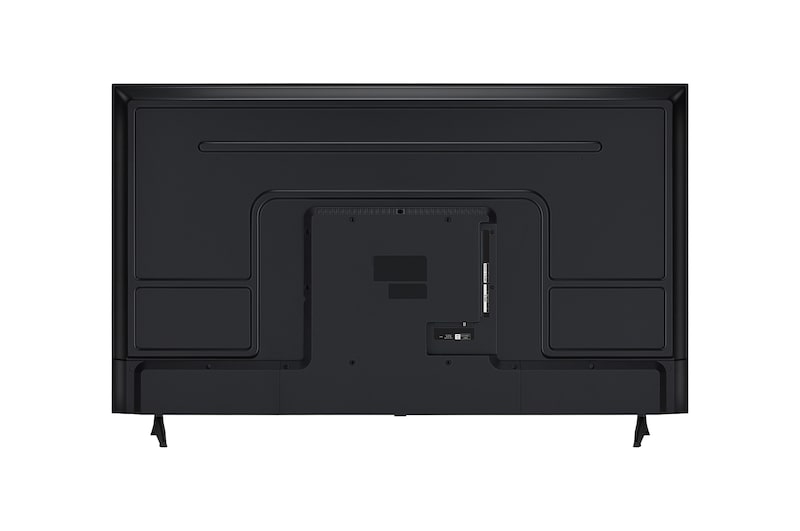 Achteraanzicht van een LG UHD UA73 TV.