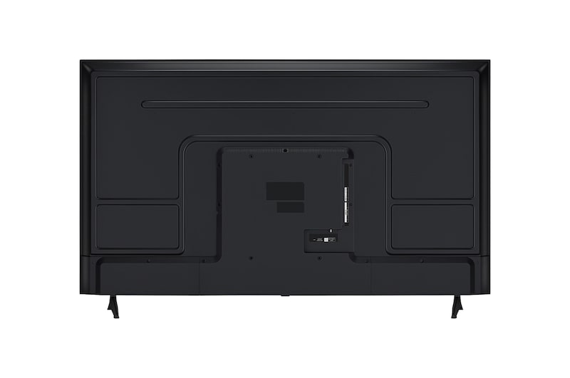 Achteraanzicht van een LG UHD UA73 TV.