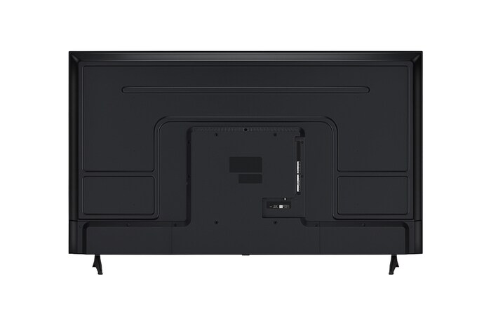 Achteraanzicht van een LG UHD UA73 TV.