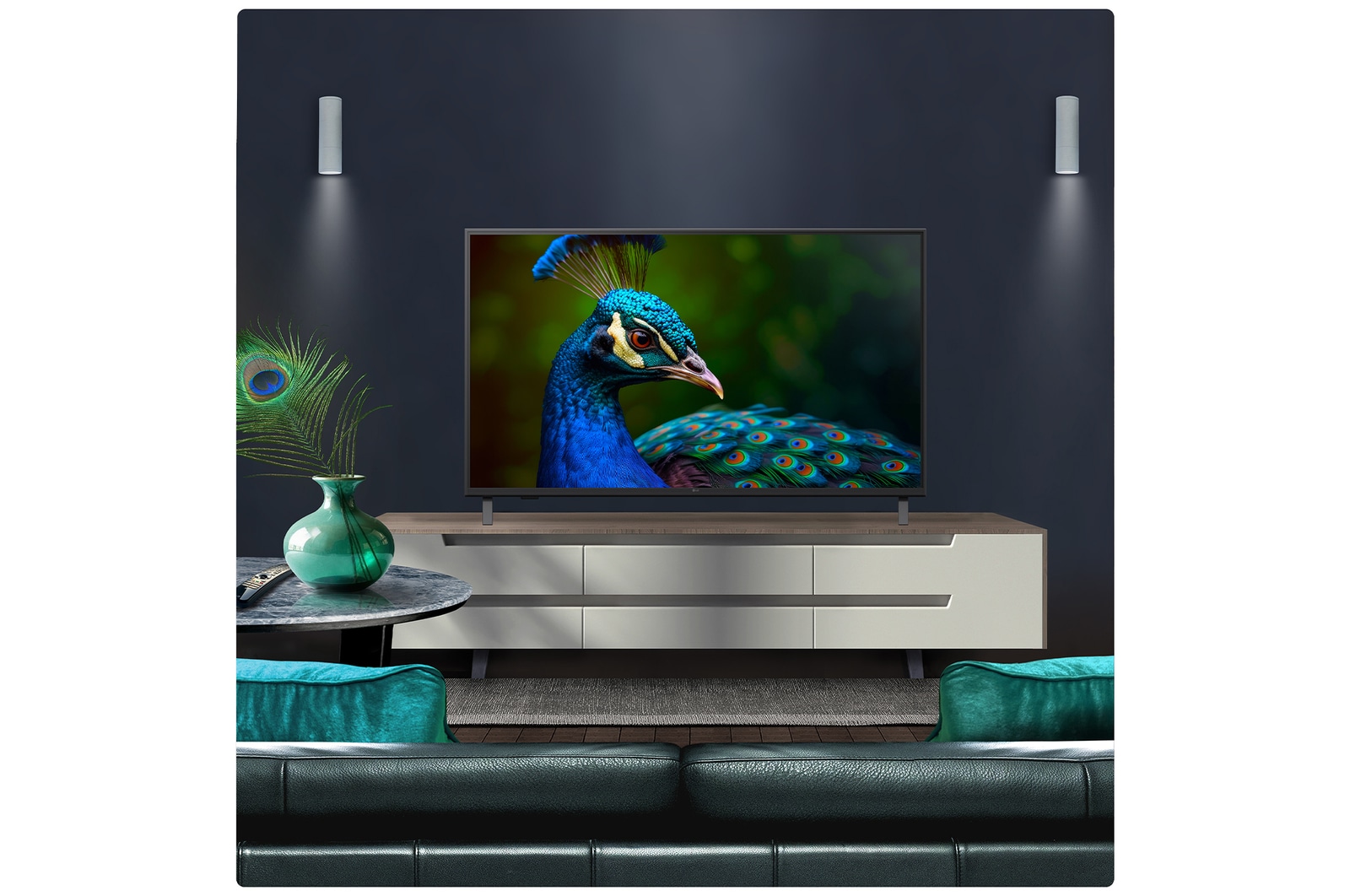 LG 43 inch LG UHD AI UA75 4K Smart TV 2025, 43UA75006LA