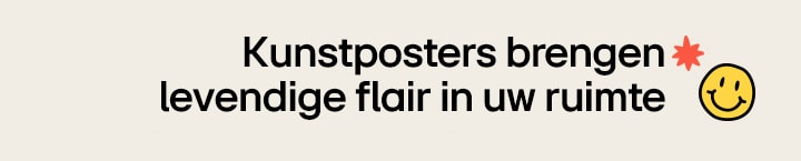 De titel luidt, Kunstposters brengen levendige flair in uw ruimte