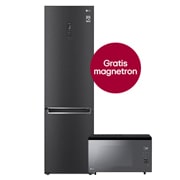 LG 384L Koelkast en vriezer GBB72MCUGN & 39L NeoChef Combi Magnetron MJ3965BCR, GBB72MCUGN.MJ39BCR