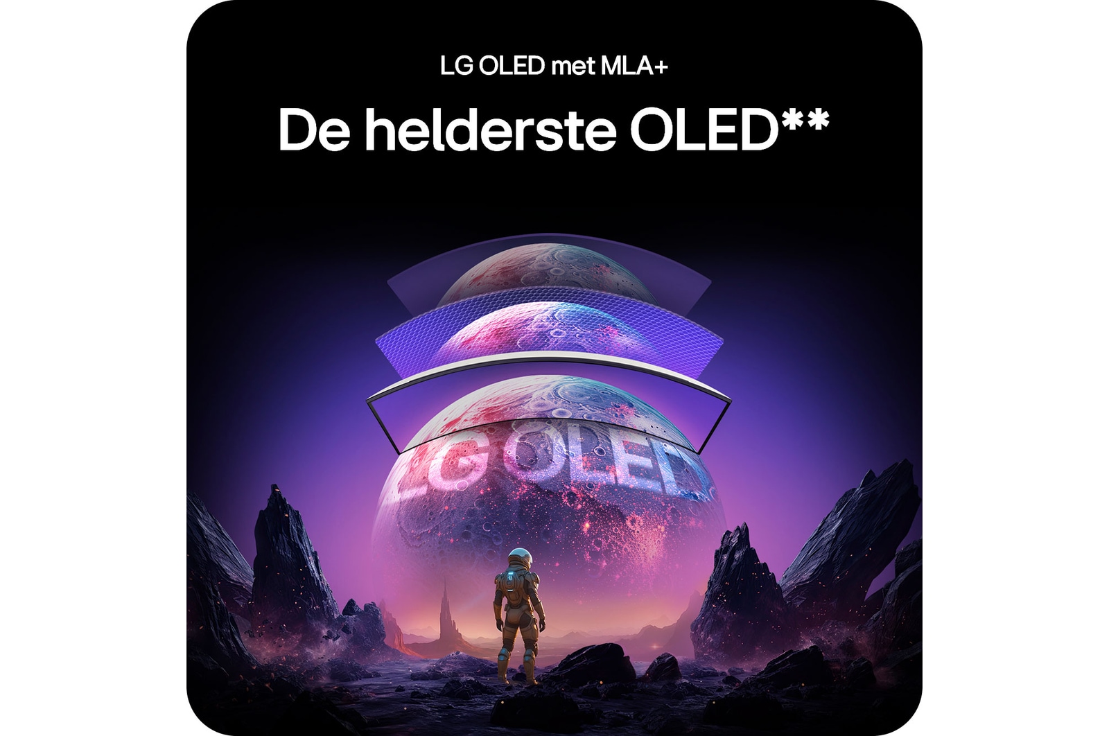 LG Monitor 39GX90SA benadrukt de LG OLED met MLA+ technologie, die het helderste OLED-beeld levert met superieur contrast voor verbluffende beeldkwaliteit.