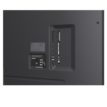 Close-up van een LG TV-scherm waarop te zien is hoe AI Search werkt. Er wordt een klein chatscherm geopend dat weergeeft hoe de gebruiker heeft gevraagd voor de beschikbare sportwedstrijden. AI Search reageert via chat en via miniatuurafbeeldingen van verschillende beschikbare inhoud weer te geven. Er wordt ook gevraagd om het aan Microsoft Copilot te vragen.