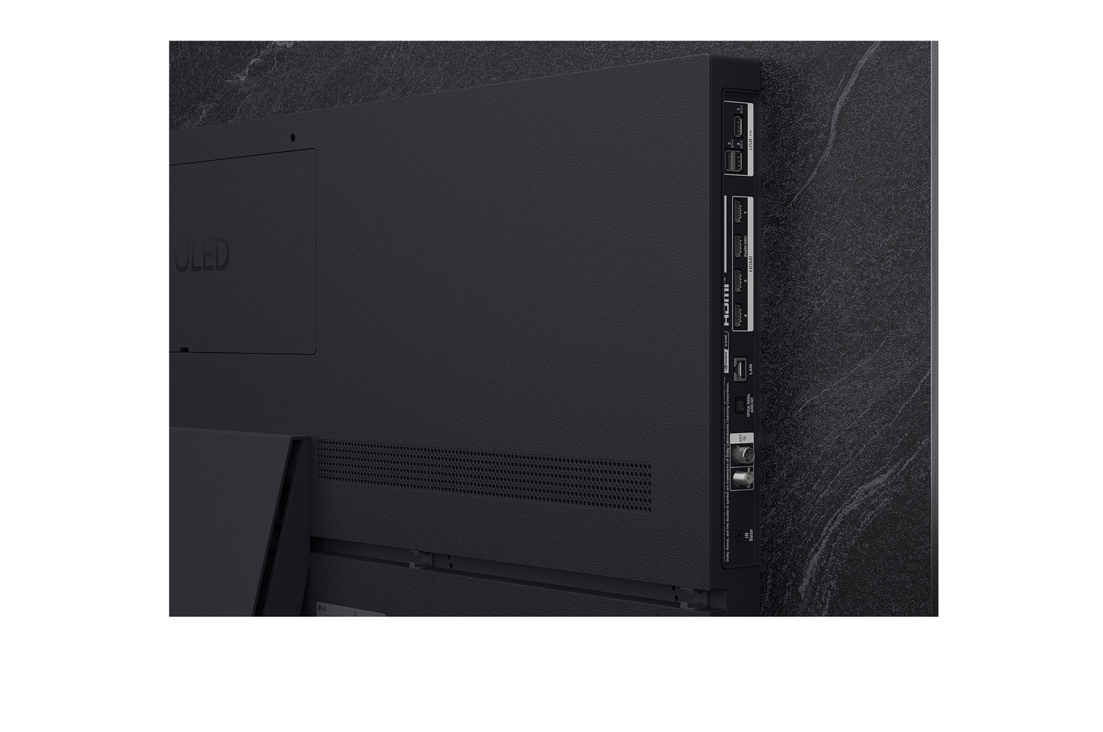 Achteraanzicht interface