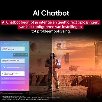 Een gezin zit op een bank en kijkt naar een LG QNED TV aan de wand boven een LG Soundbar. Een klein meisje wijst naar een scherm waarop twee dolfijnen te zien zijn. De titel bespreekt hoe elke actie nog spannender wordt op en gigantisch scherm.