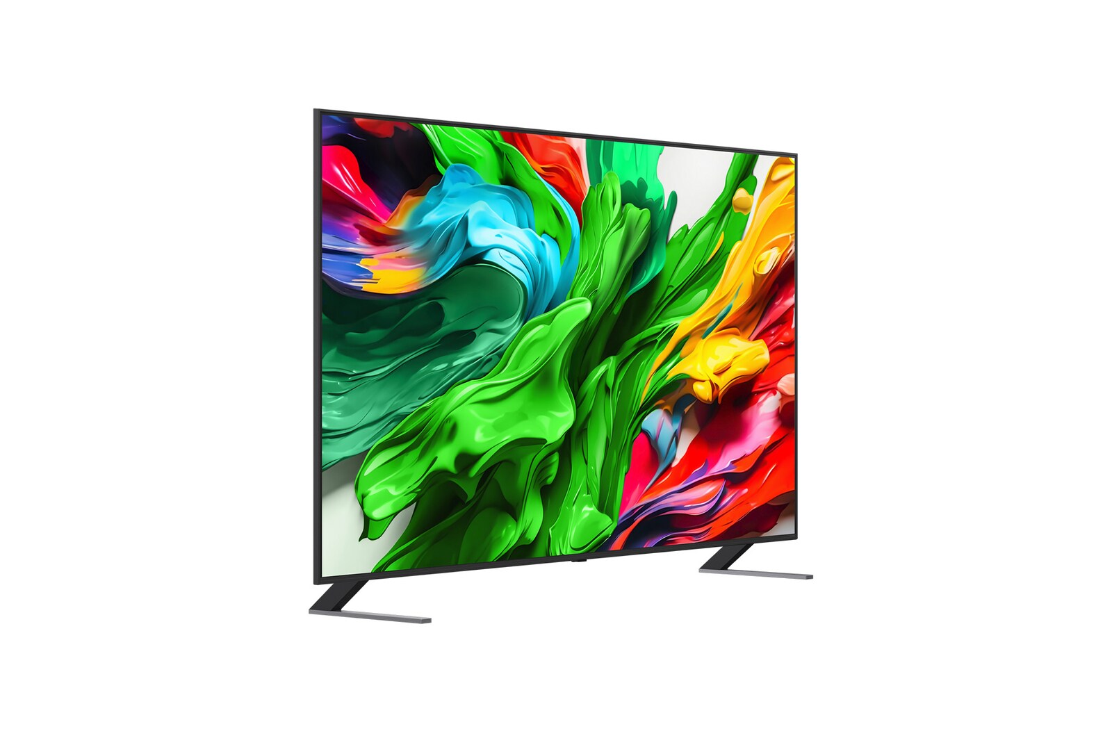 Achteraanzicht van LG QNED evo QNED85 TV