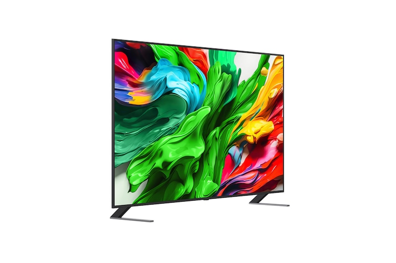 Achteraanzicht van LG QNED evo QNED85 TV