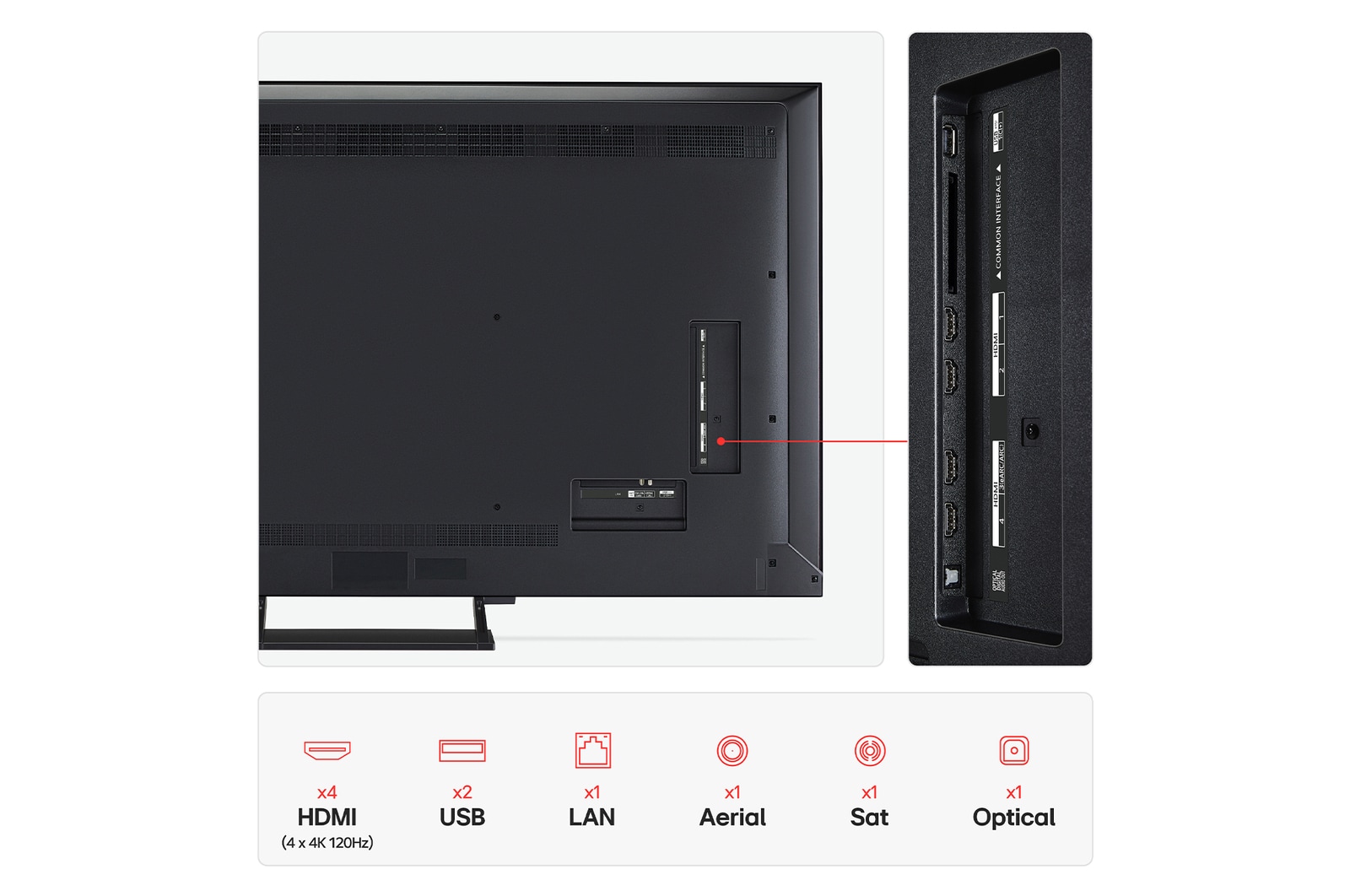 LG 55 inch LG QNED evo AI QNED86 MiniLED 4K Smart TV 2025, 55QNED86A6A