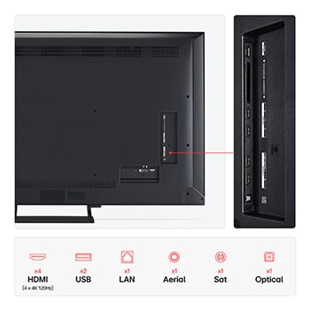 LG 55 inch LG QNED evo AI QNED86 MiniLED 4K Smart TV 2025, 55QNED86A6A