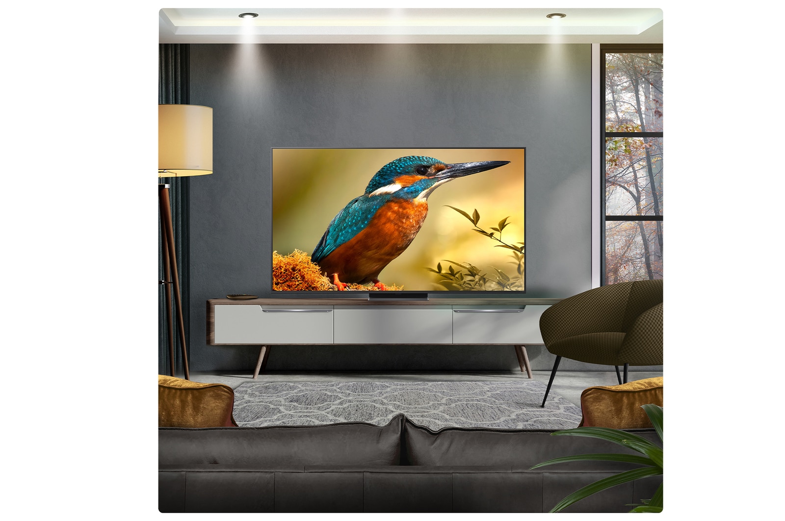 LG 65 inch LG QNED evo AI QNED86 MiniLED 4K Smart TV 2025, 65QNED86A6A