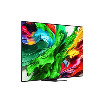 Achteraanzicht van LG QNED evo TV