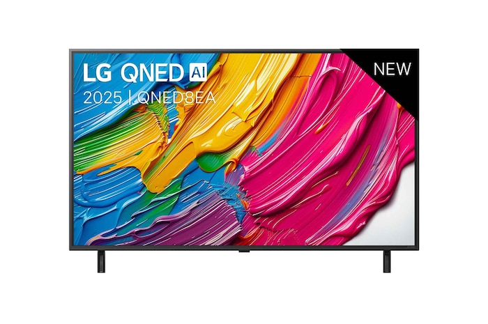 LG 50 inch LG QNED8E AI 4K Smart TV 2025 & DS40T 2.1 kanaal , 50QNED8EA6B.DS40T