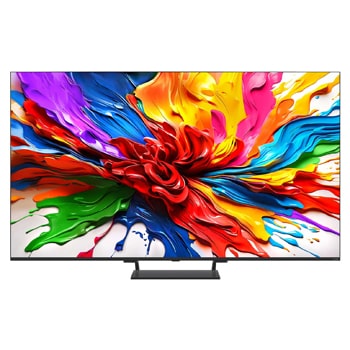 Achteraanzicht van LG QNED evo QNED92 TV.