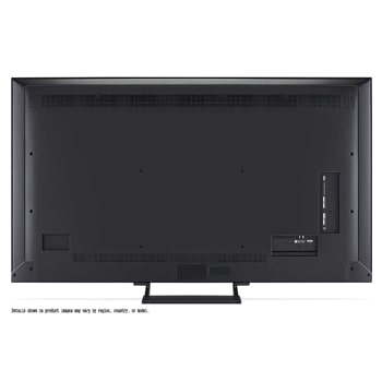 Papegaai op een boomtak in levendige kleur. De titel bespreekt hoe LG Al Picture Pro indrukwekkende visuele verbeteringen maakt in de resolutie, helderheid en diepte van de scene.