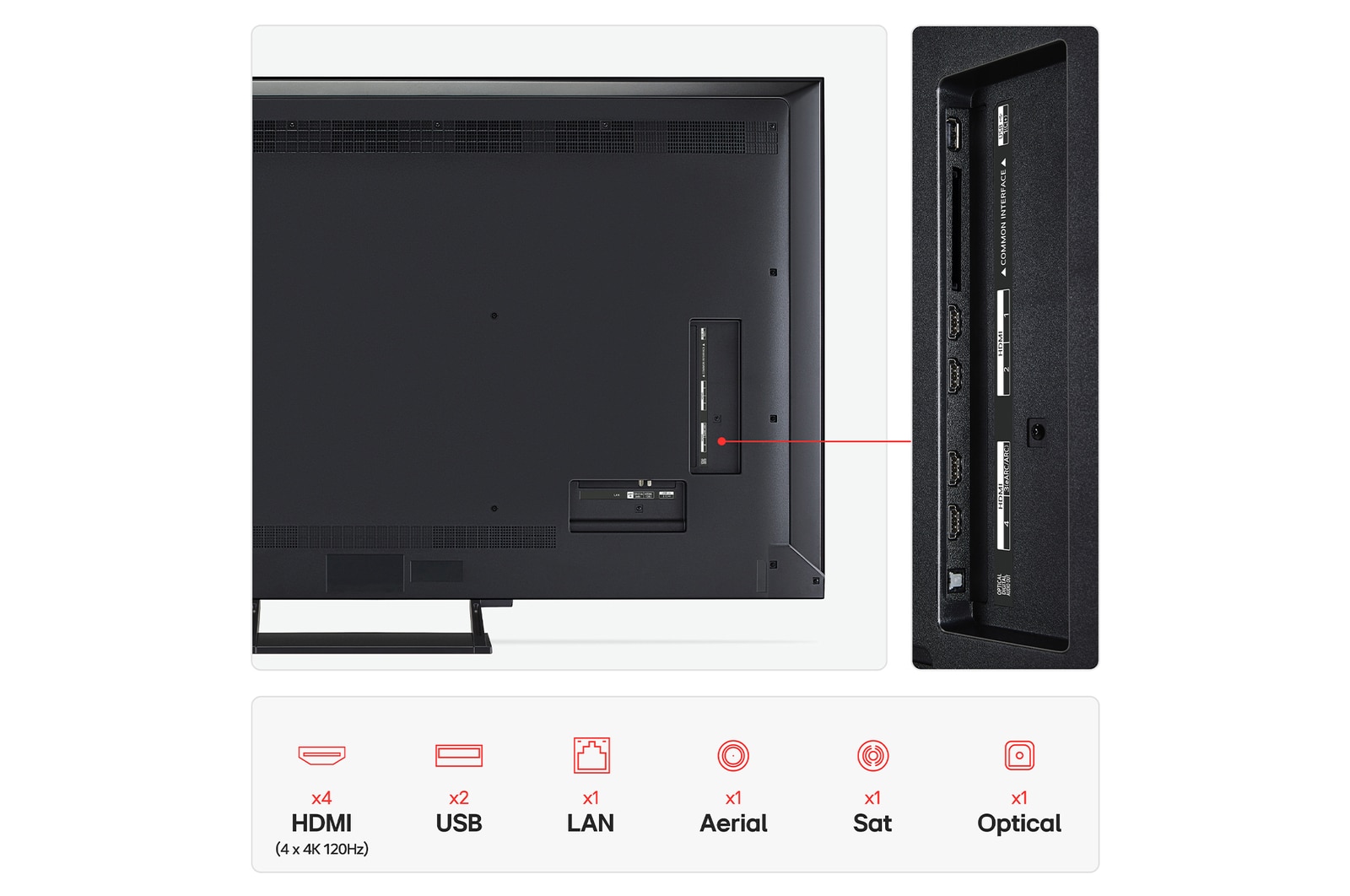 LG 75 inch LG QNED evo AI QNED93 MiniLED 4k Smart TV 2025, 75QNED93A6A