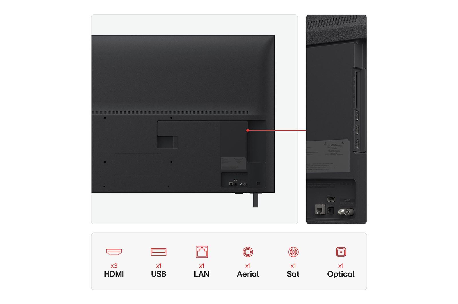 LG 55 inch LG UHD AI UA75 4k Smart TV 2025, 55UA75006LA