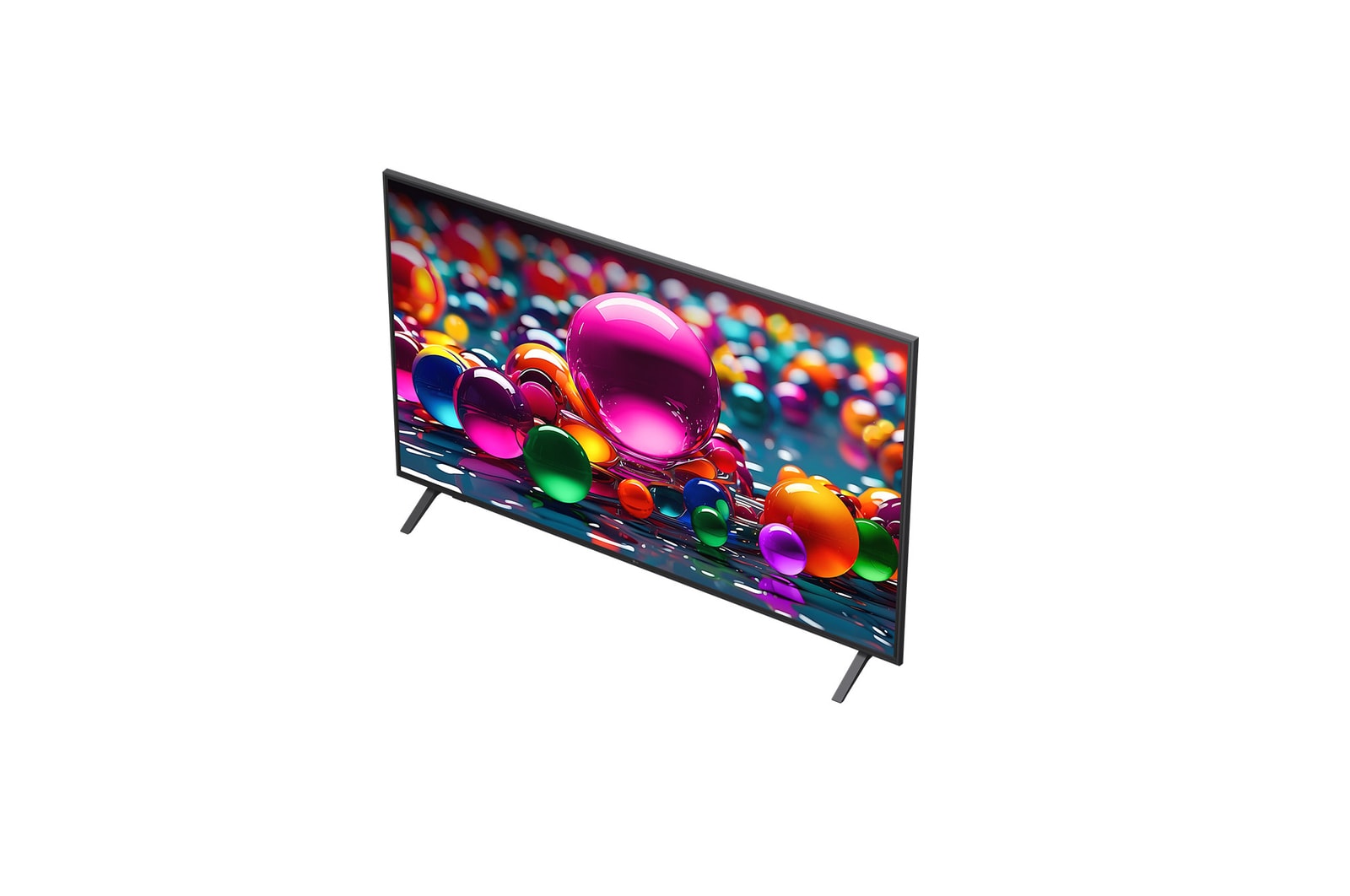 The alpha 7 AI Processor Gen8 lights up yellow and colorful bolts of light shoot out from it. The title talks about how the processor delivers 4K quality, stunning color and brightness.