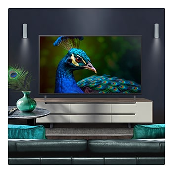 LG 65 inch LG UHD AI UA75 4k Smart TV 2025, 65UA75006LA