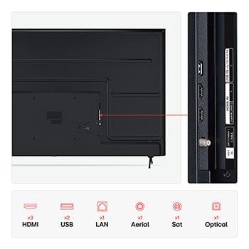 LG 75 inch LG UHD AI UA75 4K Smart TV 2025, 75UA75006LA