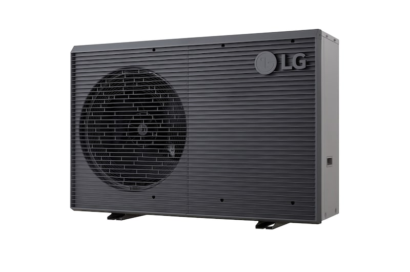 Vooraanzicht van THERMA V Monobloc S (R32) - Buitenunit (9kW) HM091MRS UA40