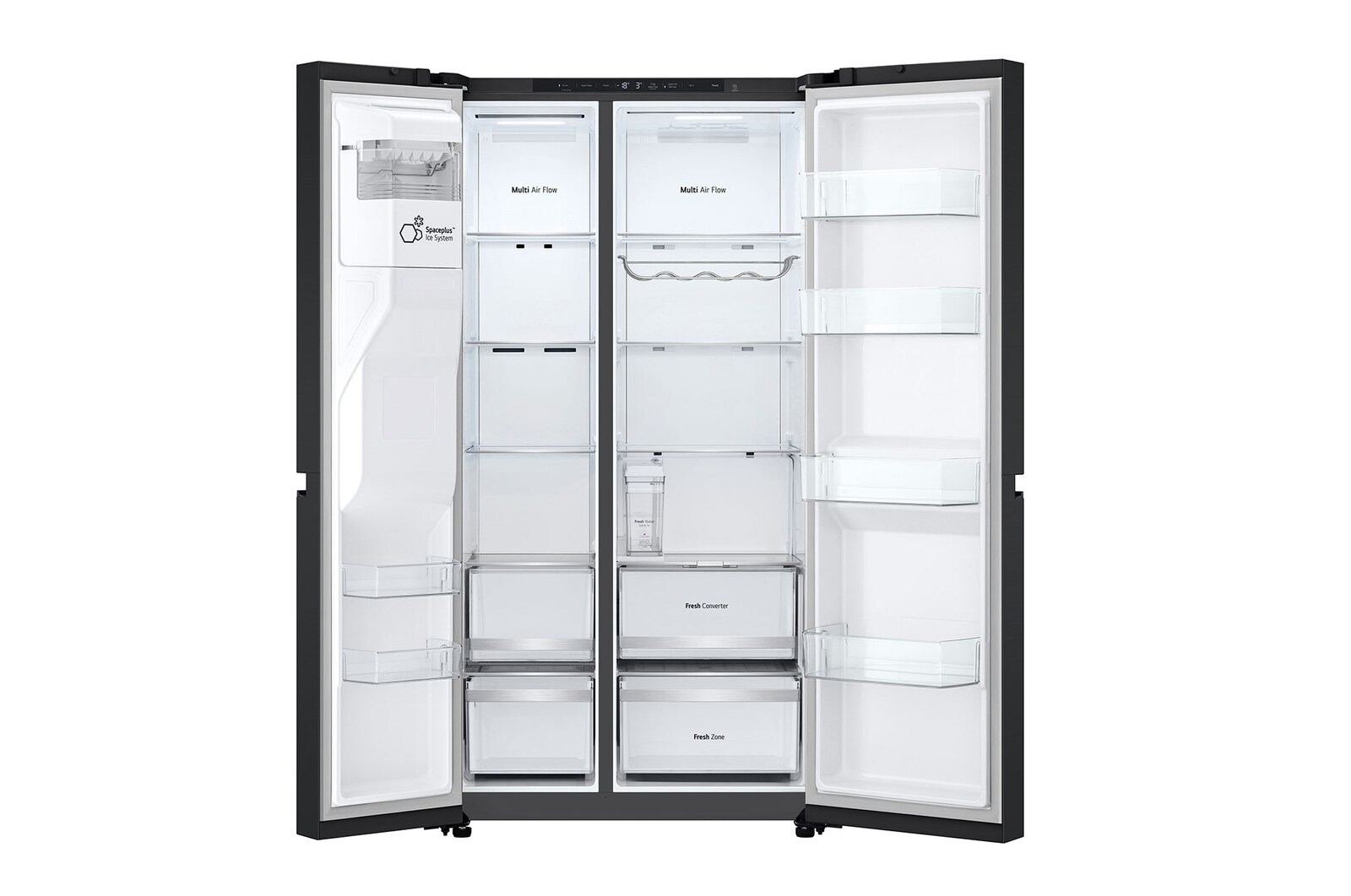 door open view without food