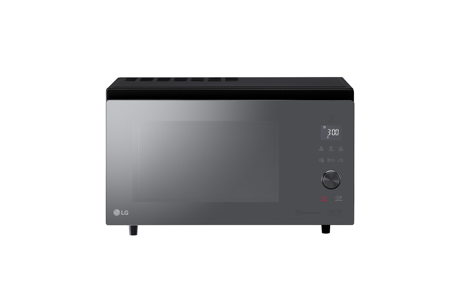 Voorkant van 39L Smart Inverter Magnetron Zwart | Healthy Fry | Steam Cook - MJ3965BCR