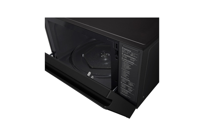 LG 39L Smart Inverter Magnetron Zwart | Healthy Fry | Steam Cook, MJ3965BCR