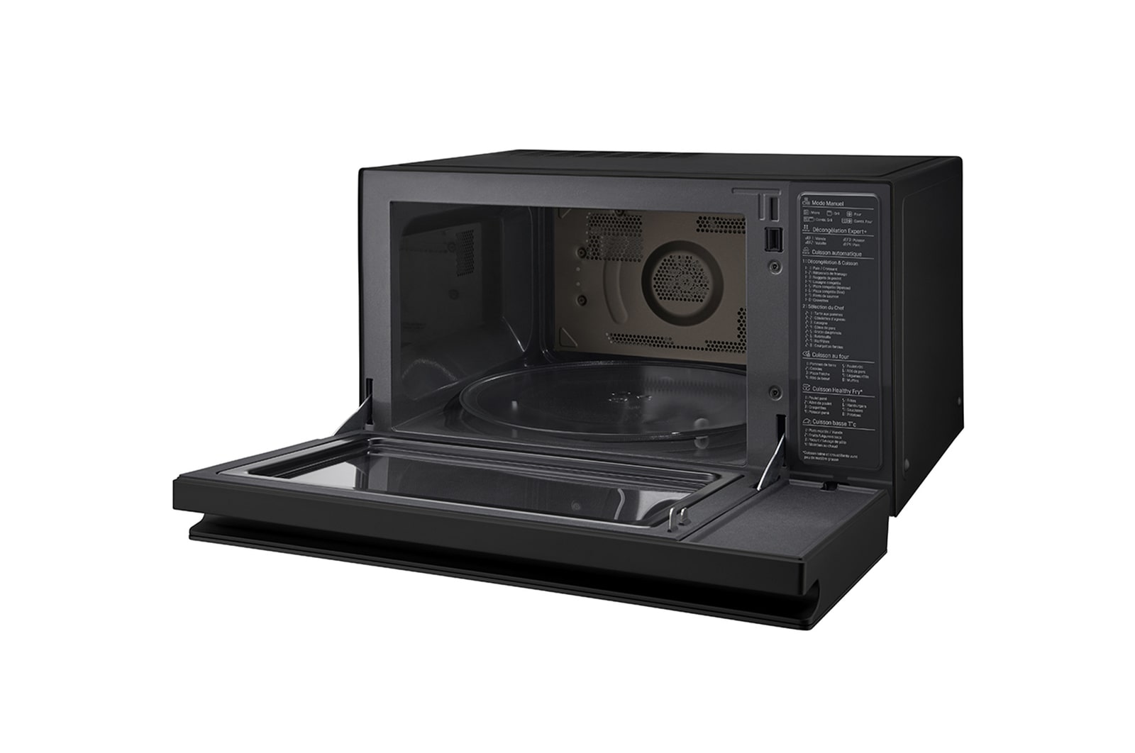 LG 39L Smart Inverter Magnetron Zwart | Healthy Fry | Steam Cook, MJ3965BCR