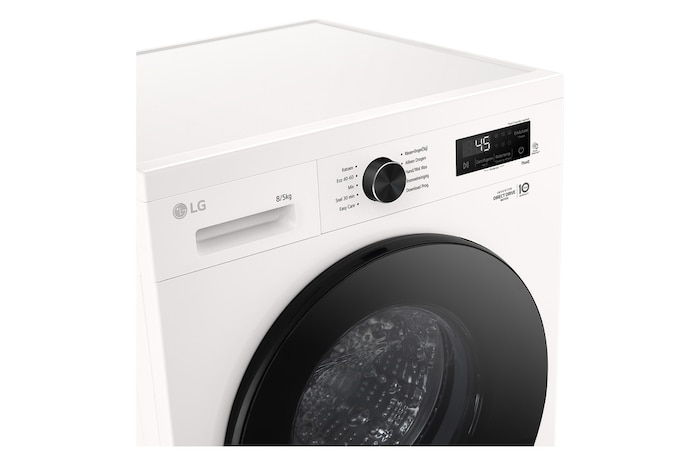 LG 8/5kg Was-droogcombinatie Wit | AI DD™ | Inverter Direct Drive™ | Steam™ | LG NL, W4X1085NWB