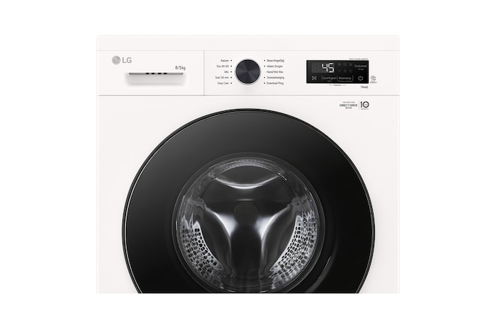 LG 8/5kg Was-droogcombinatie Wit | AI DD™ | Inverter Direct Drive™ | Steam™ | LG NL, W4X1085NWB
