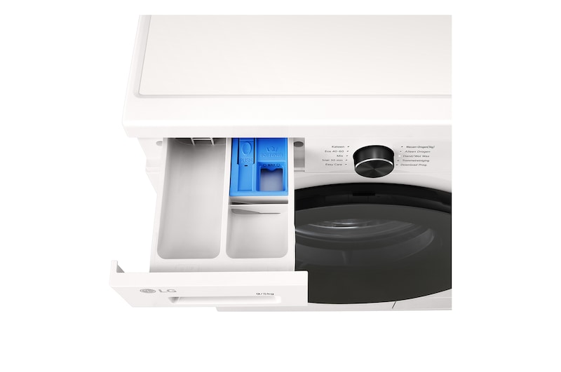 LG 9/5kg Was-droogcombinatie Wit | Spa Steam |6 Motion DD™ | Inverter Direct Drive™ | LG NL, W4X1095NWB