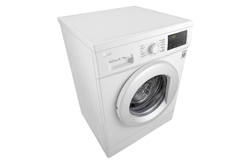 LG 8kg/5kg Wasdroogcombinatie Wit | Direct Drive Motor | 6 Motion, GD3M108N3