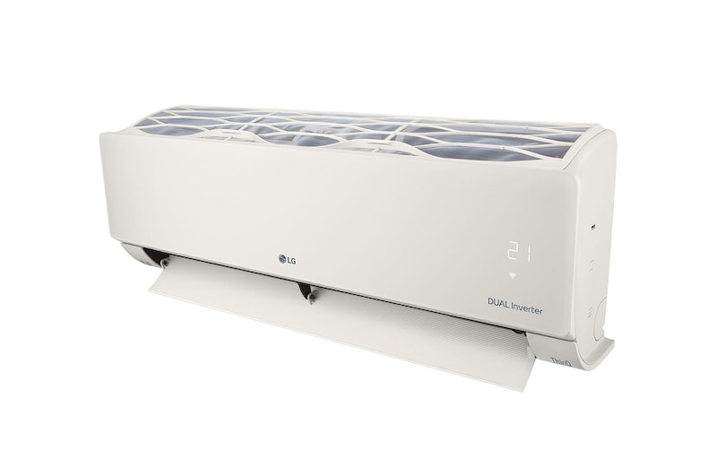 LG 2.5kW, ARTCOOL Airconditioning - Beige. Dual Inverter HeatPump met stijlvol beige design, DUAL Inverter en Uvnano™, AB09BK