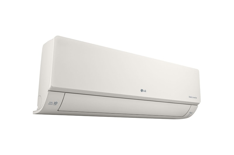 LG 3.5kW, ARTCOOL Airconditioning - Beige. Dual Inverter HeatPump met stijlvol beige design, DUAL Inverter en Uvnano™, AB12BK