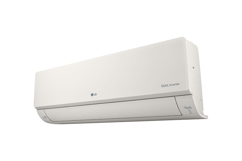 LG 3.5kW, ARTCOOL Airconditioning - Beige. Dual Inverter HeatPump met stijlvol beige design, DUAL Inverter en Uvnano™, AB12BK