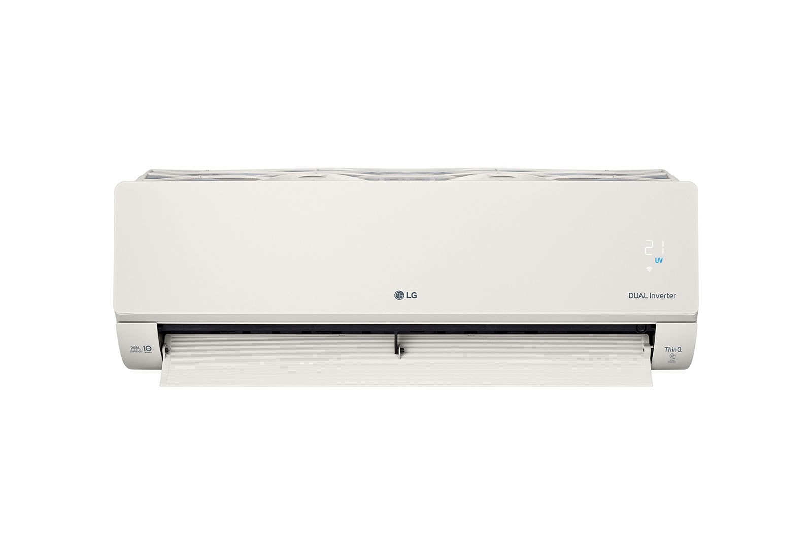 LG ARTCOOL Beige, 6.6kW, stijlvol beige design met DUAL Inverter en Uvnano™, AB24BK