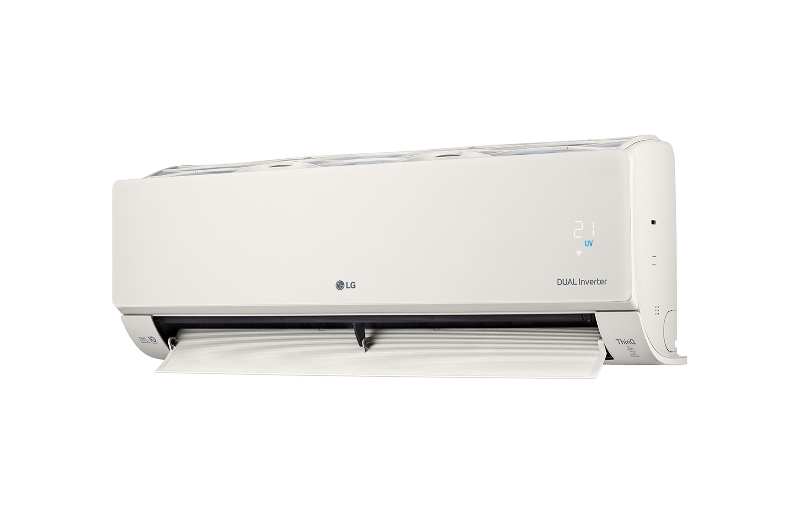 LG ARTCOOL Beige, 6.6kW, stijlvol beige design met DUAL Inverter en Uvnano™, AB24BK