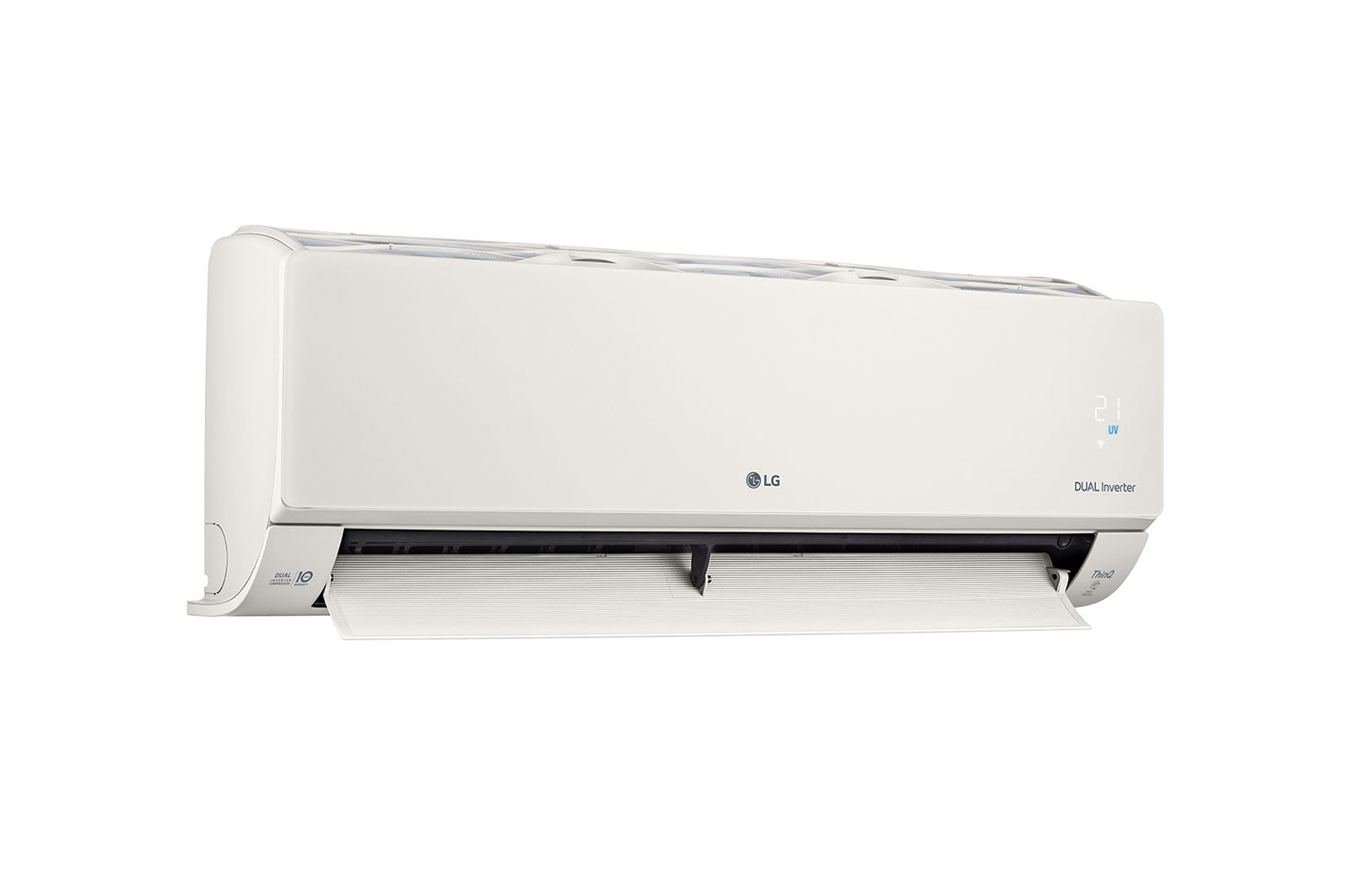 LG ARTCOOL Beige, 6.6kW, stijlvol beige design met DUAL Inverter en Uvnano™, AB24BK