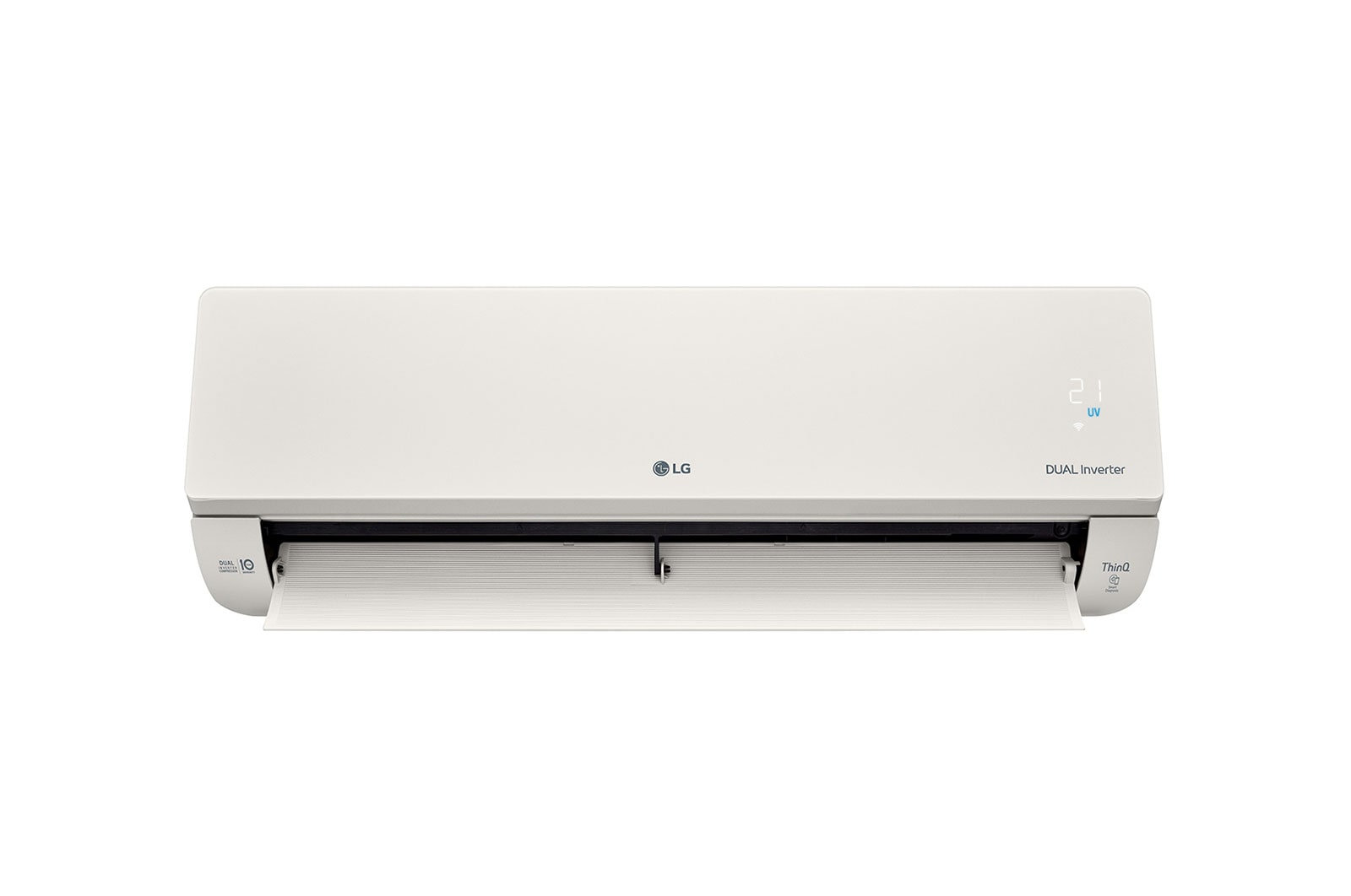 LG ARTCOOL Beige, 6.6kW, stijlvol beige design met DUAL Inverter en Uvnano™, AB24BK