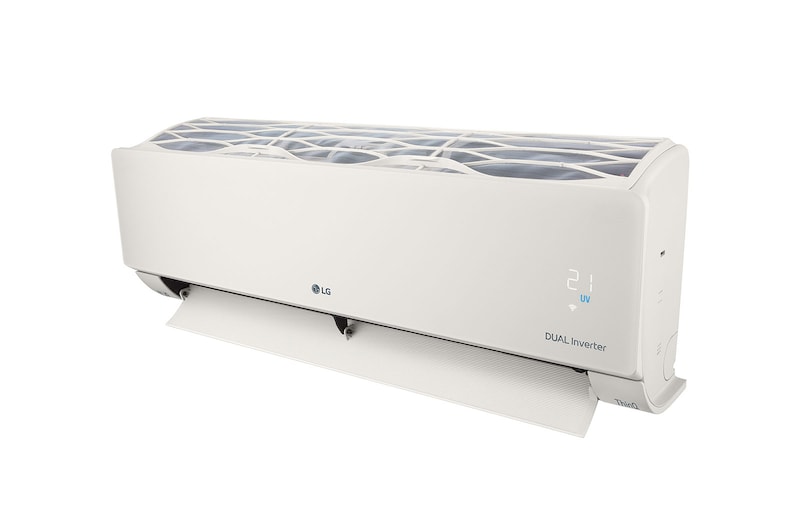 LG 6.6kW, ARTCOOL Airconditioning - Beige. Dual Inverter HeatPump met stijlvol beige design, DUAL Inverter en Uvnano™, AB24BK