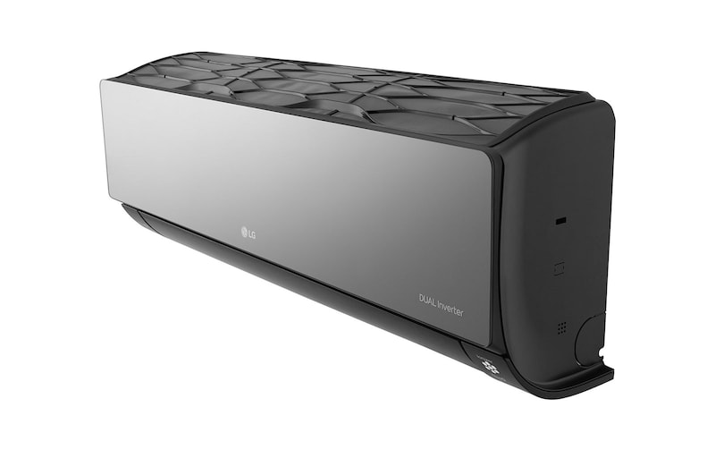LG 2.5kW, ARTCOOL Airconditioning - Mirror. Dual Inverter HeatPump met stijlvol design, DUAL Inverter en Uvnano™, AC09BK